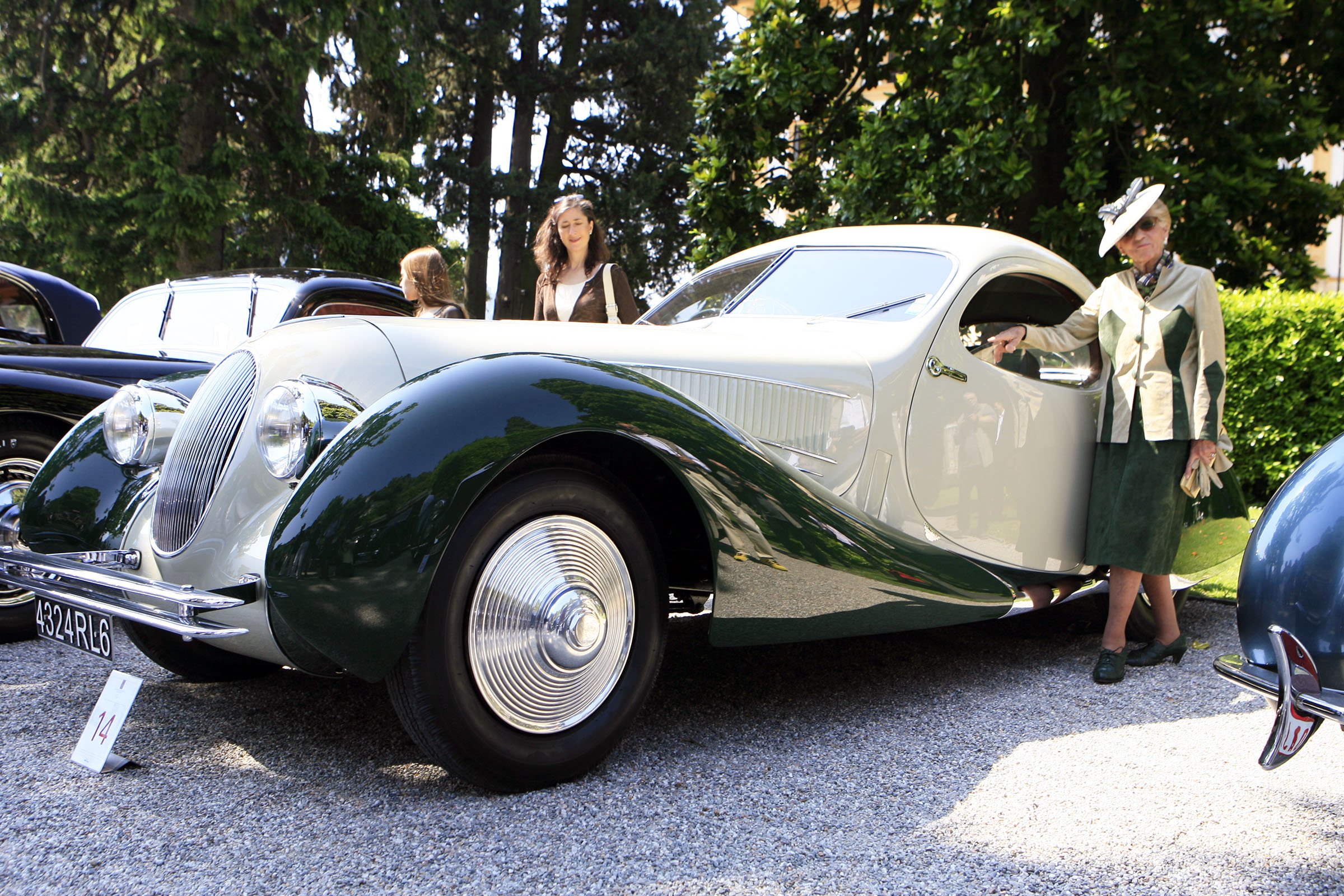 Class A - 14 -Closed  for Comfort. Talbot-Lago T23 (1938)