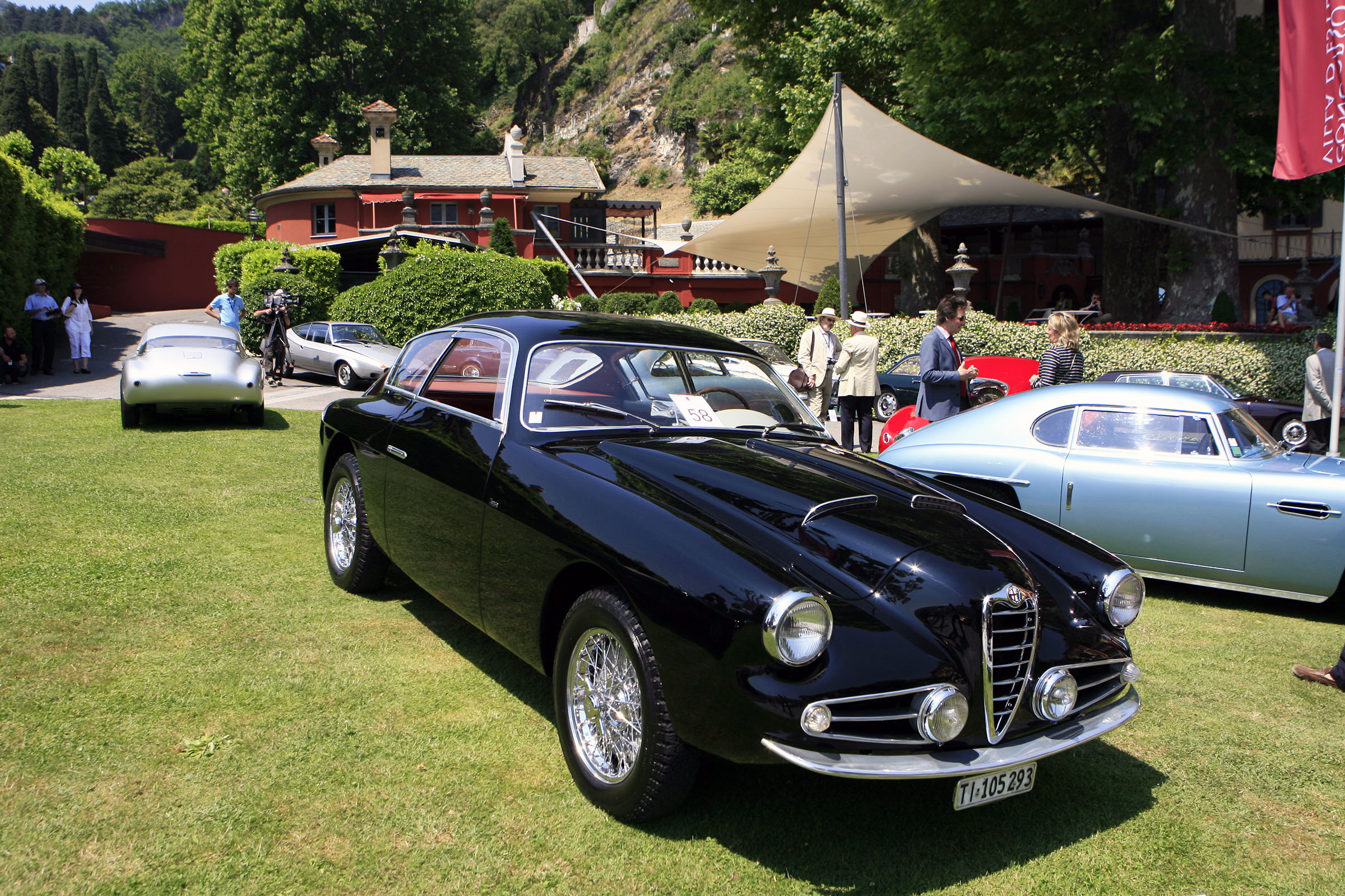 Class D -58 -A New Dawn Small Car, Big Performance. Alfa Romeo 1900 Super Sprint by Zagato (1955)