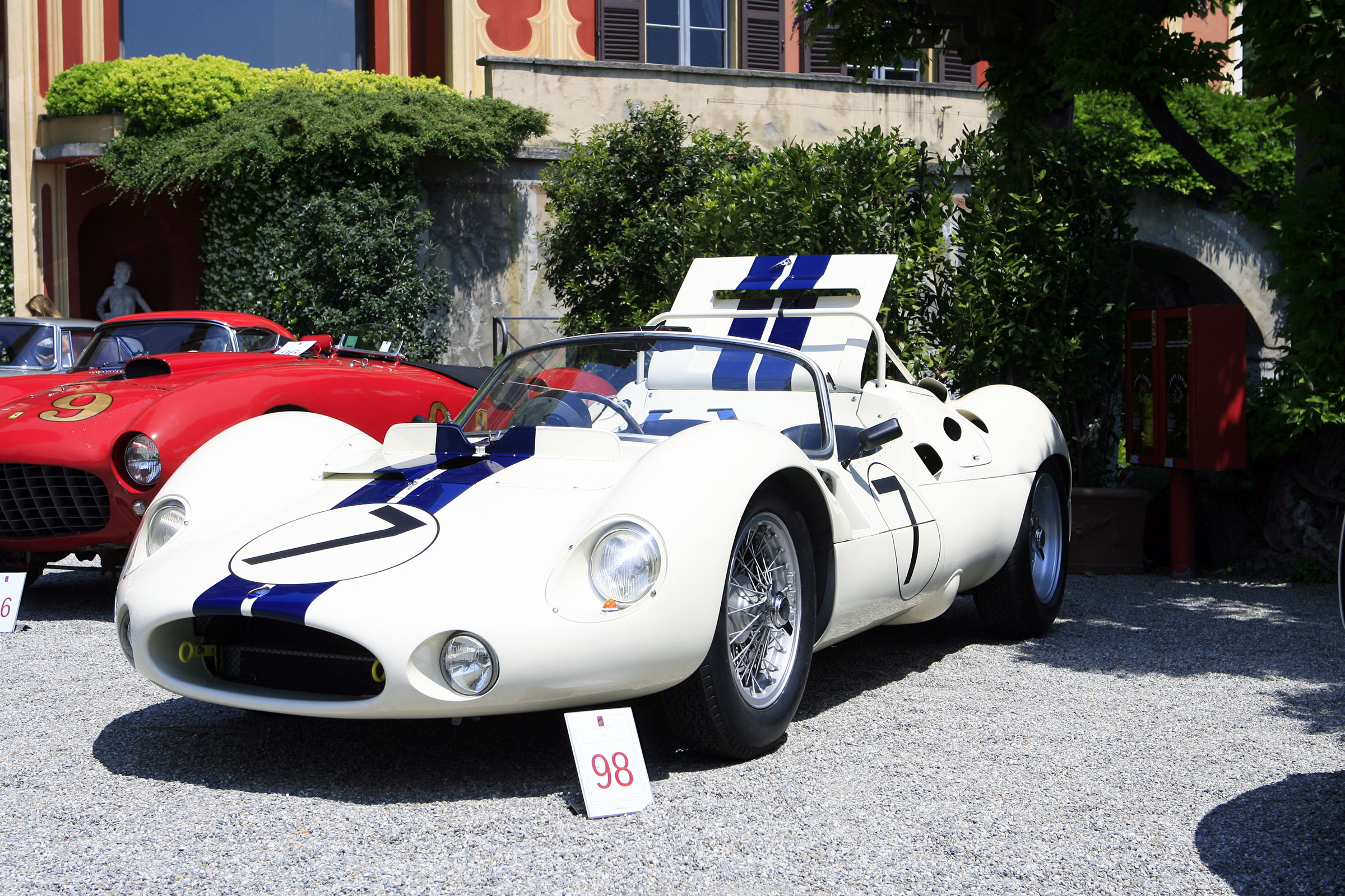 Class H - 98- Colour and Speed Post-War Racing Icons. Maserati 63 by Fiandri (1961)