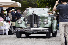 Class A  - 06 - Flamboyance in motion - Pre-war coachbuilt luxury.  Pierce-Arrow 1242 by Le Baron (1933)