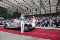 Class A  - 12 - Flamboyance in motion - Pre-war coachbuilt luxury.  Mercedes-Benz 540K , Special Roadster (1937)