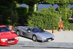 Class H - 96 - Driven by Excess - From Glam Rock to New Wave.  Ferrari Testarossa spider by Pininfarina (1986)