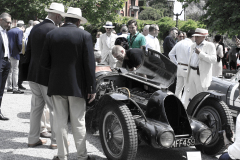 Jury inspection at Class A 06 / Bugatti  - Type 59 Sports  (open Racecar) -1934 by The Pearl Collection