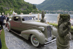 12 / Cadillac - V16 Coupe by Fleetwood as winner of Class B. One of four Cadillac - V16 Coupe surviving between 1934 and 1937.