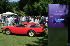 90 / Fiat - Dino Aerodinamica at Villa Erba. This example takes Trofeo ASI For the best preserved post-war car home