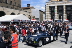 Thursday - Jay Leno and Ian Callum heads to the sealing with their Jaguar XK 120 Sports