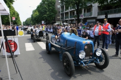 Thursday - check point 1 before the start at Viale Venezia