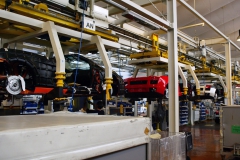 Lamborghini factory in Sant'Agata - Linea Gallardo