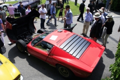 Class F - 1971 Lamborghini Miura P 400 SV by Bertone