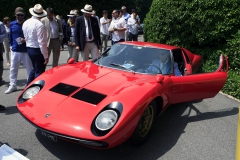 Class F - 1971 Lamborghini Miura P 400 SV by Bertone