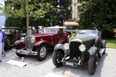 Class B - 1929 Isotta Franschini  Tipo 8A SS by Castagna and 1928 Bentley 4 1/2 Litre (Dual Cowl Torpedo, Jarvis & Sons)