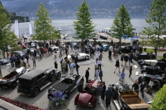 Famous ground of Concorso d'Eleganza Villa d'Este