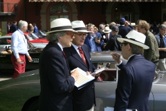 Judges delebirate at the Concorso d'Eleganza Villa d'Este