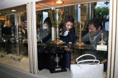 The covoted COPPA D’ORO VILLA D’ESTE trophies