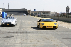 Driving on top of the old Fiat factory circuit