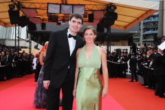 Film Festival of Cannes walking over the red carpet