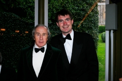 Sir Jackie Stewart at Villa d'Este with Cruise to Se7en founder Leon Beenen