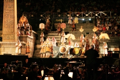 Front row seats at the Arena di Verona opera