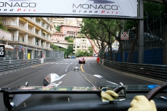 Driving on the legendary F1 racetrack Monaco  during GPMH