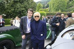 Ralph Lauren with Cruise to se7en founder Léon Beenen at Villa d'Este