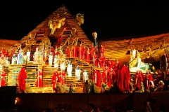 Front row seats at the Arena di Verona opera