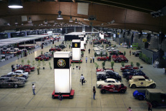 Scrutineering in the expo hall was strickly for participants  (2008)