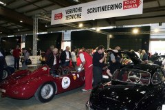 Mille Miglia Moods - Paddock Check-in Area  ( Administrative checks and scrutineering)