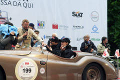 199 - David Gandy (GB) + Yasmin Le Bon (GB) -JAGUAR	XK 120 OTS	1950