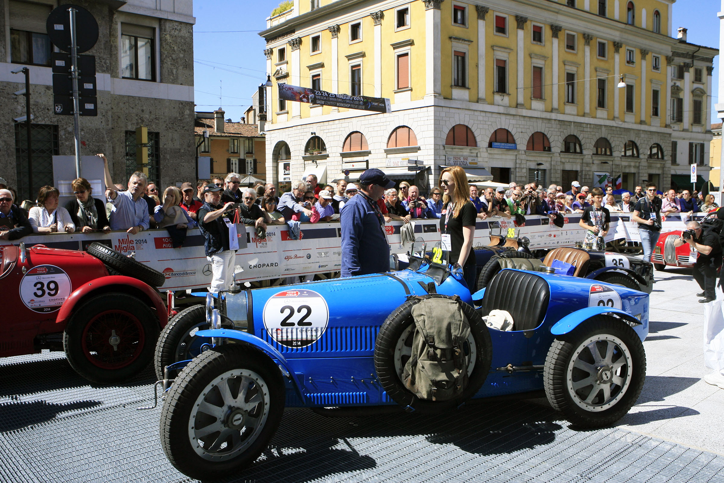 22 - NETUSCHIL Willi (GB) + LUEBBEHUESEN Hanne (GB) -Bugatti T 37/35T (1929)