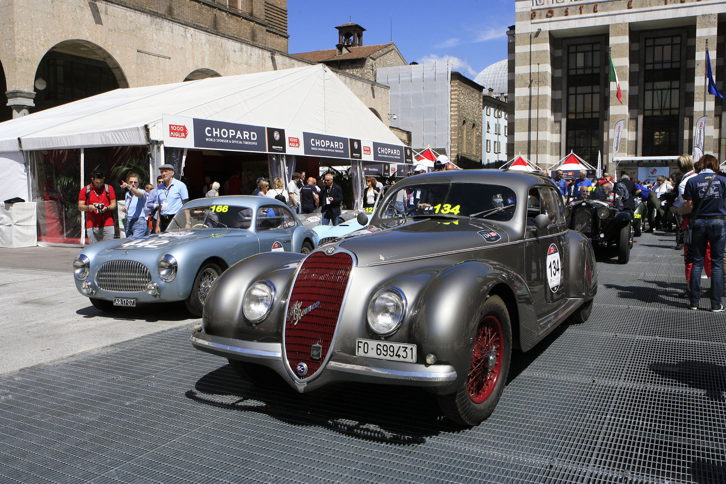 134 - FONTE Nicholas (USA) + KIRSHTEIN Jonathan (USA) - Alfa Romeo 6C 2500 SS (1939)