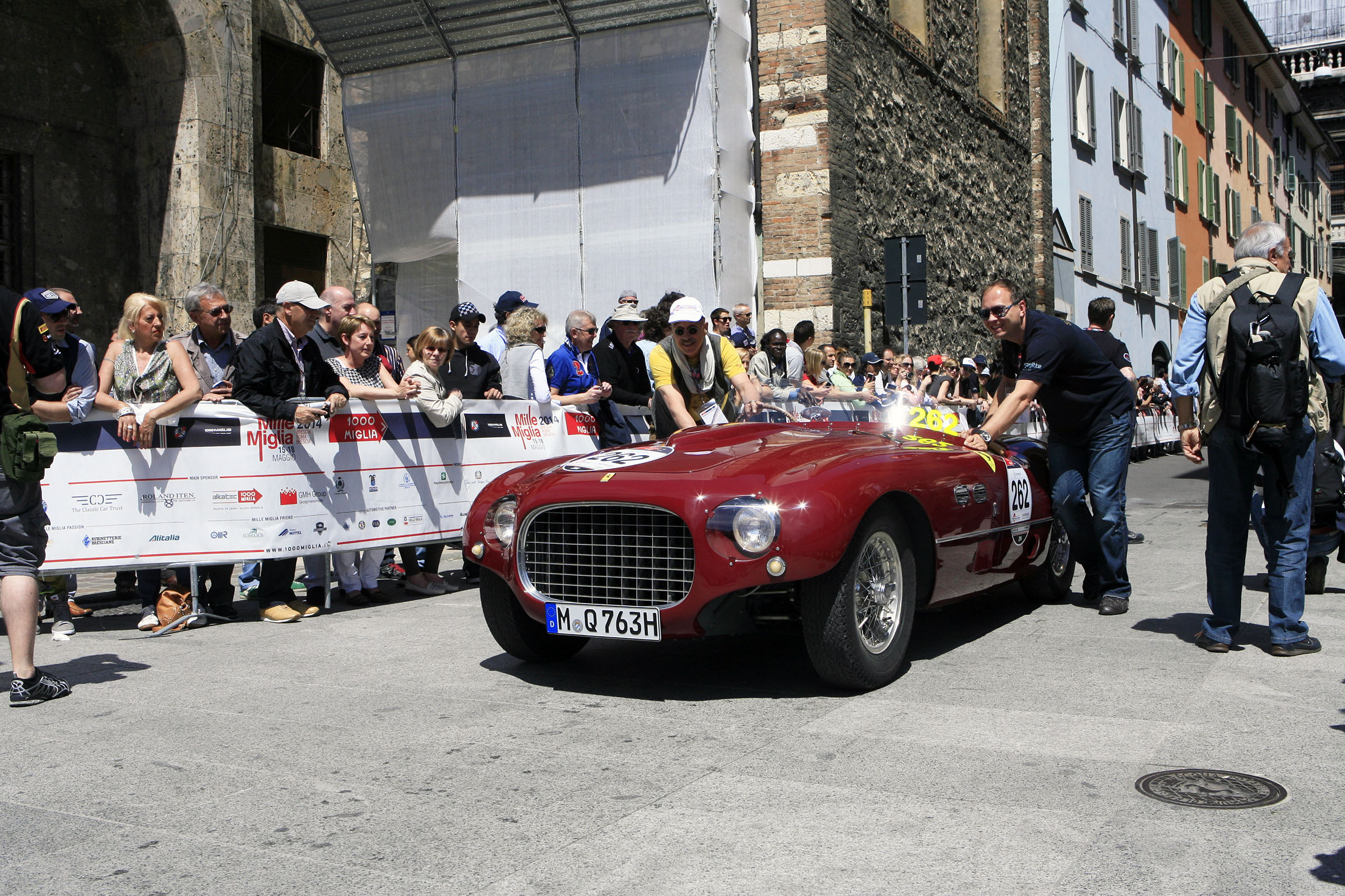 262 - ENGELHORN Kurt (D) + SEIDL Florian (D) - Ferrari 250 MM spider Vignale (1953)