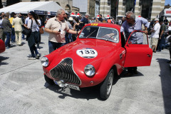 133 - BROMBERGER Rudolf (A) + ZEINLER Christian (A) - FIAT 508 C MM berlinetta aerodynamic (1939)