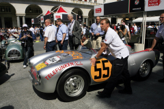 284 - Matthias Mueller (D) + Ulf Poschardt (D) - PORSCHE 550 Spyder - 1500 RS (1953)