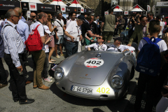 402 - Karl-Fiederich Scheufele (CH) +  Christine Scheufele (CH) - PORSCHE 550 Spyder A - 1500 RS (1956)