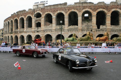 Verona: 448 - Peter Fodor (USA) + Mory Ejabat (USA) - ALFA ROMEO 1900 C Super Sprint Touring (1957)