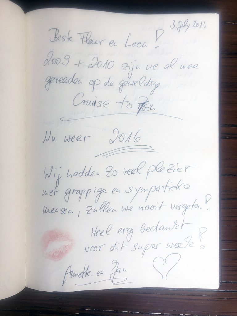 Gastenboek / Testimonials / Guest book . Sensational Heights, Lunar Landscapes & Unforgetable Resorts Tour