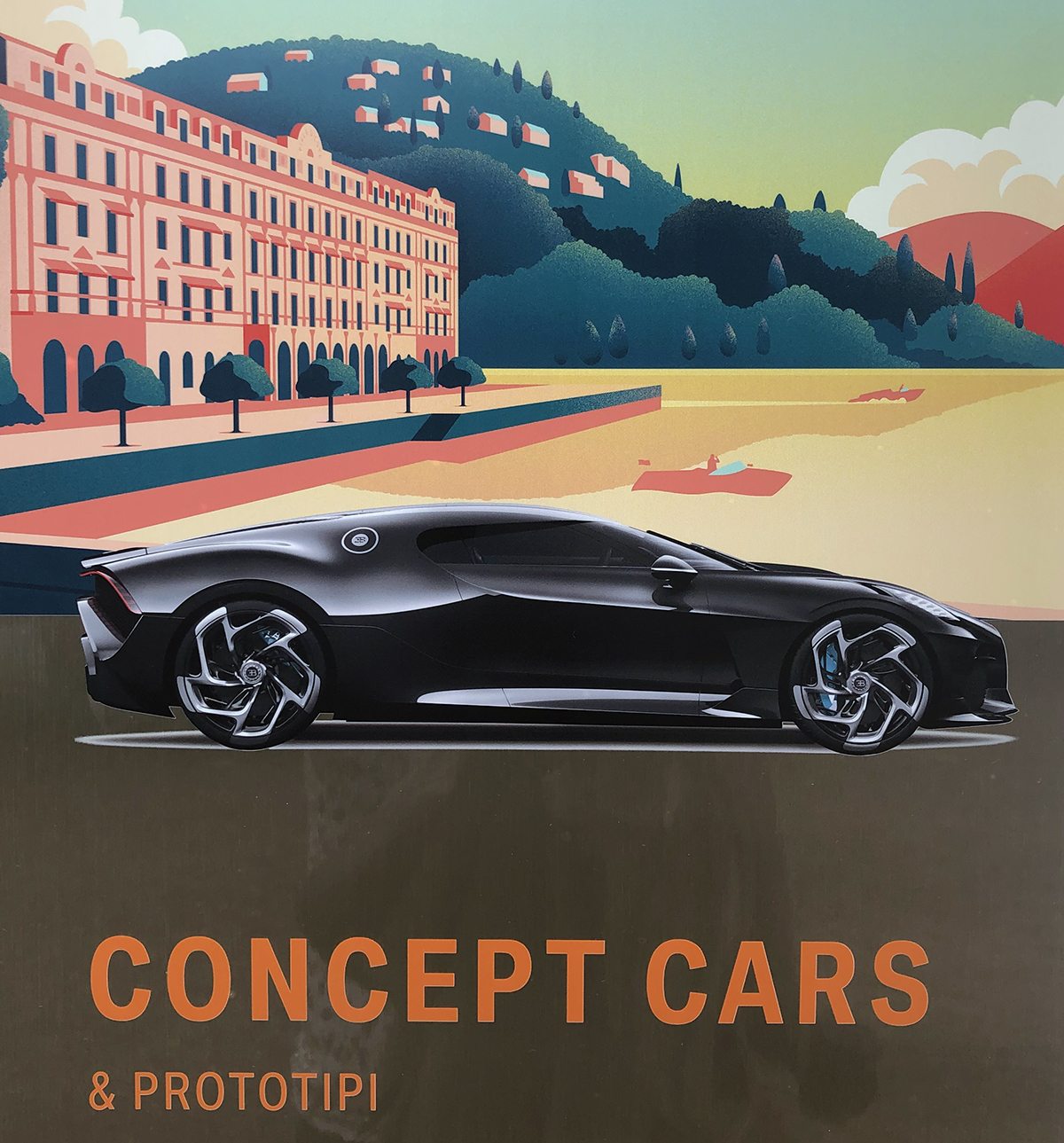The sign of the Concept Cars and Prototypes in 2019. Bugatti unveiled the La Voiture Noire, the world’s most exclusive automobile at that time during the 2019 edtion of the Concorso d'Eleganza Villa d'Este 2019.