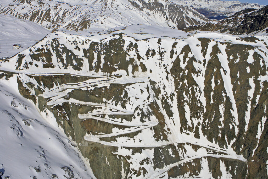 Passo dello Stelvio winter